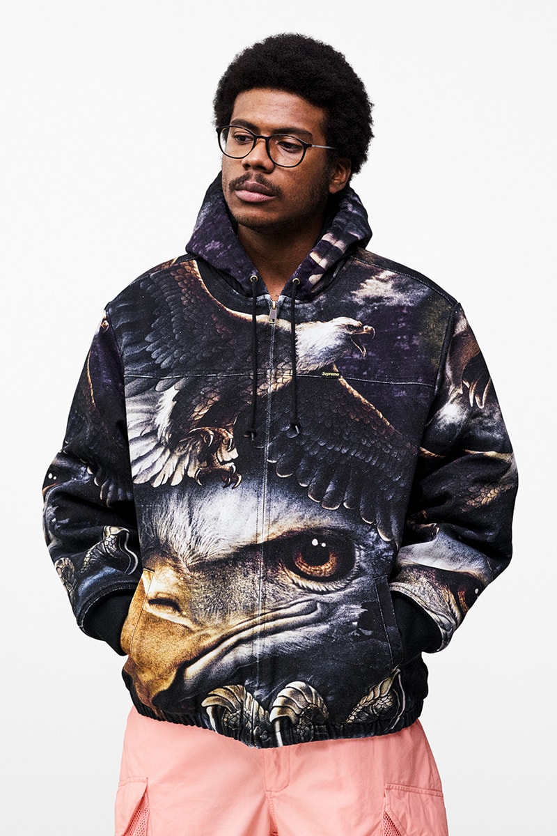 Supreme Spring Summer 2021 Lookbook Release Date Buy Price Jackets Sweaters Hoodies Tops Tees T shirts Bottoms Pants Hats Bags Accessories