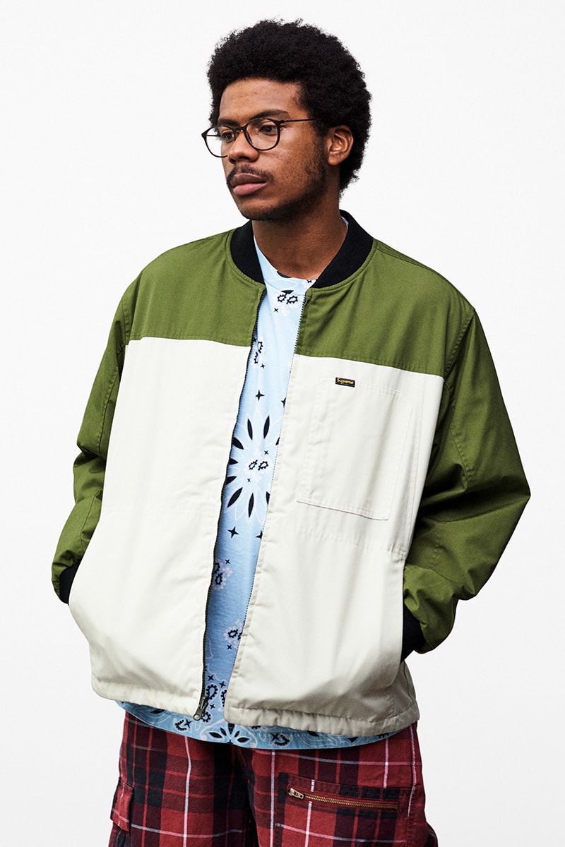Supreme Spring Summer 2021 Lookbook Release Date Buy Price Jackets Sweaters Hoodies Tops Tees T shirts Bottoms Pants Hats Bags Accessories