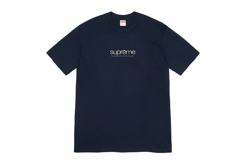 Supreme Spring/Summer 2021 Tees Tshirts