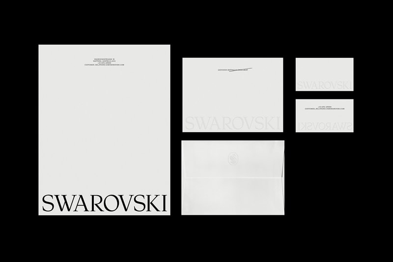 Swarovski new Brand Identity and Logo unveiling news Austria Logos Branding  General Idea Luxury design Giovanna Engelbert