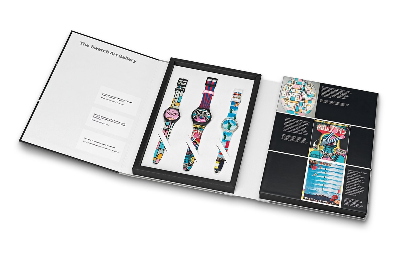 Swatch and New York's Museum of Modern Art Collaborate on New Six-Watch Collection