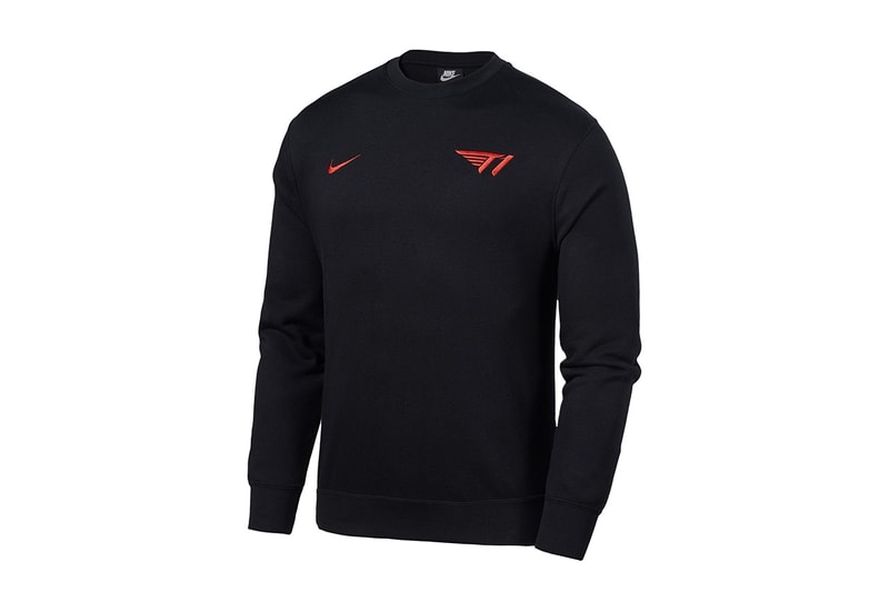 T1 x Nike Spring 2021 Collection Info collab sportwear esports league of legends tracksuit sweatshirt jerseys white red black