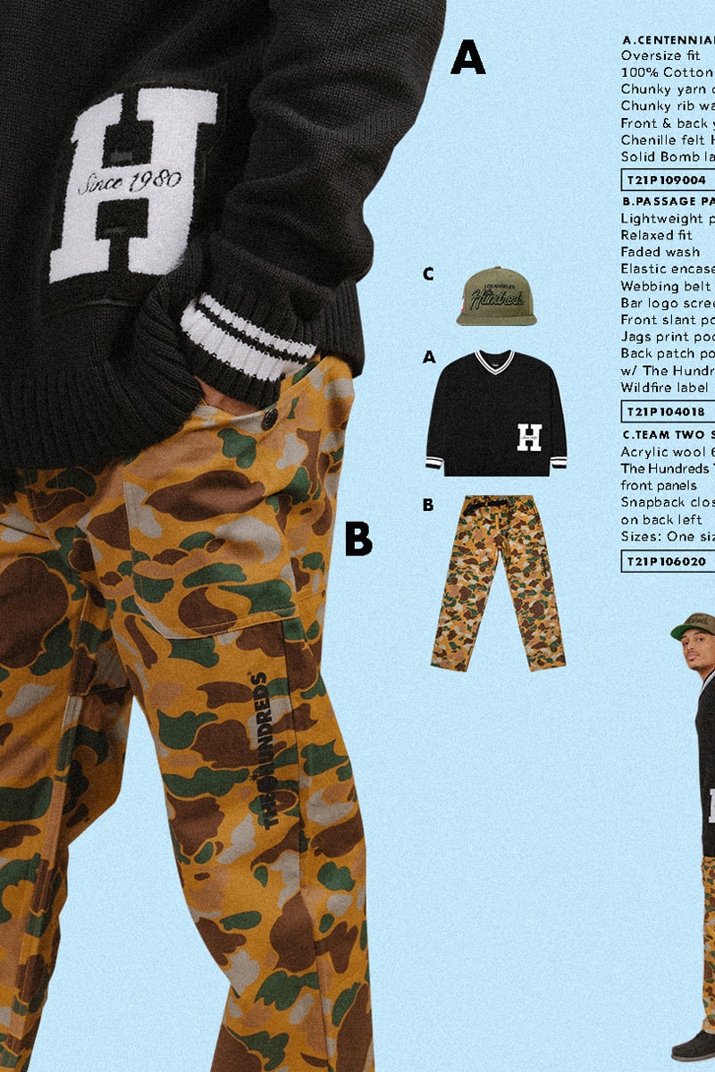 The Hundreds SS21 Collection Lookbook Release Spring Summer 2021 Streetstyle Early 2000s Blog Los Angeles Streetwear Culture LA
