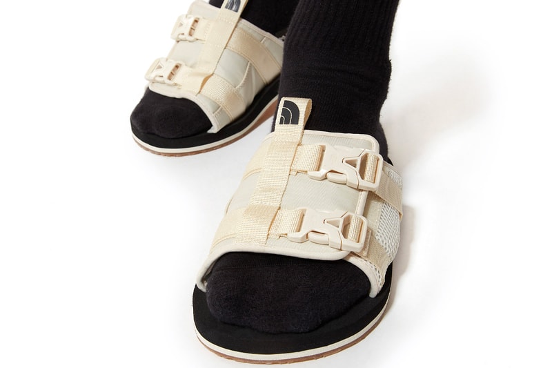 TNF The North Face EQBC Slide Release Information black white vintage where to buy