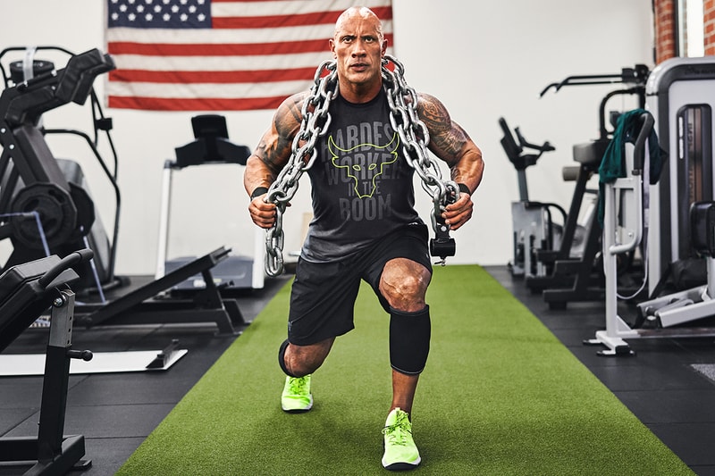 Dwayne 'The Rock' Johnson Launches First Project Rock Collection Of 2020  With Under Armour