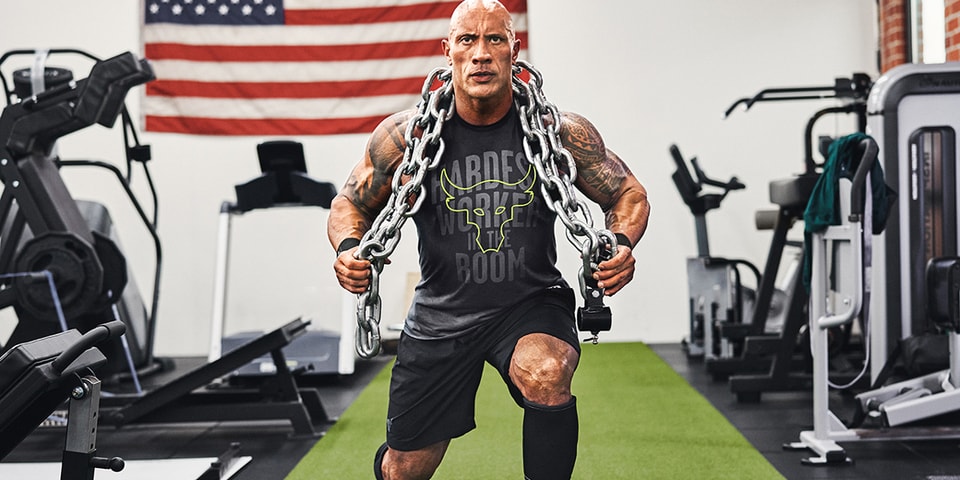 Dwayne The Rock Johnson and Under Armour Release Breaking Barriers  Collection