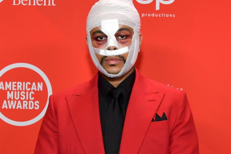 The Weeknd Reveals Bandaged Face Reasoning Reveal Super Bowl LV After Hours Blinding Lights In Your Eyes Save Your Tears Pop Artist Grammys