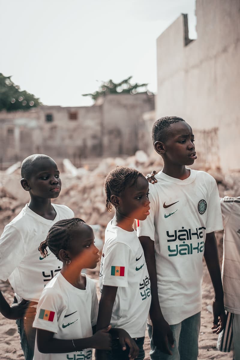 Pro:Direct Soccer x Nike Yakar Project Release Senegal football kit children 