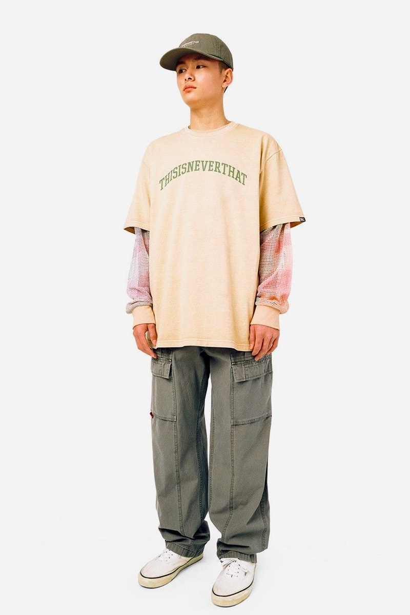 thisisneverthat 2021 spring summer collection menswear streetwear ss21 collection lookbooks shirts jackets shorts pants trousers shirts hoodies tees sweaters menswear