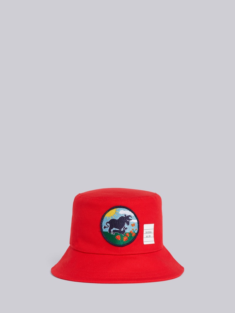 Thom Browne Lunar New Year Capsule Collection menswear womenswear gifts hat scarf patch socks