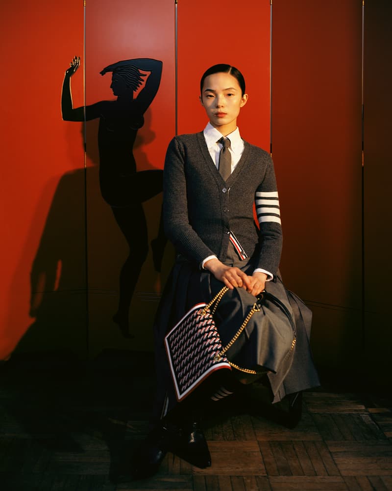 Thom Browne Lunar New Year Capsule Collection menswear womenswear gifts hat scarf patch socks