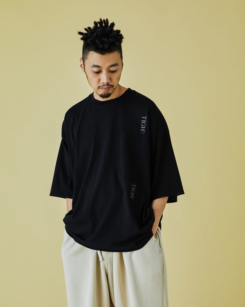 TIGHTBOOTH SS2021 Collection Lookbook spring/summer oversized garments t-shirts button-up sweatpants black purple red