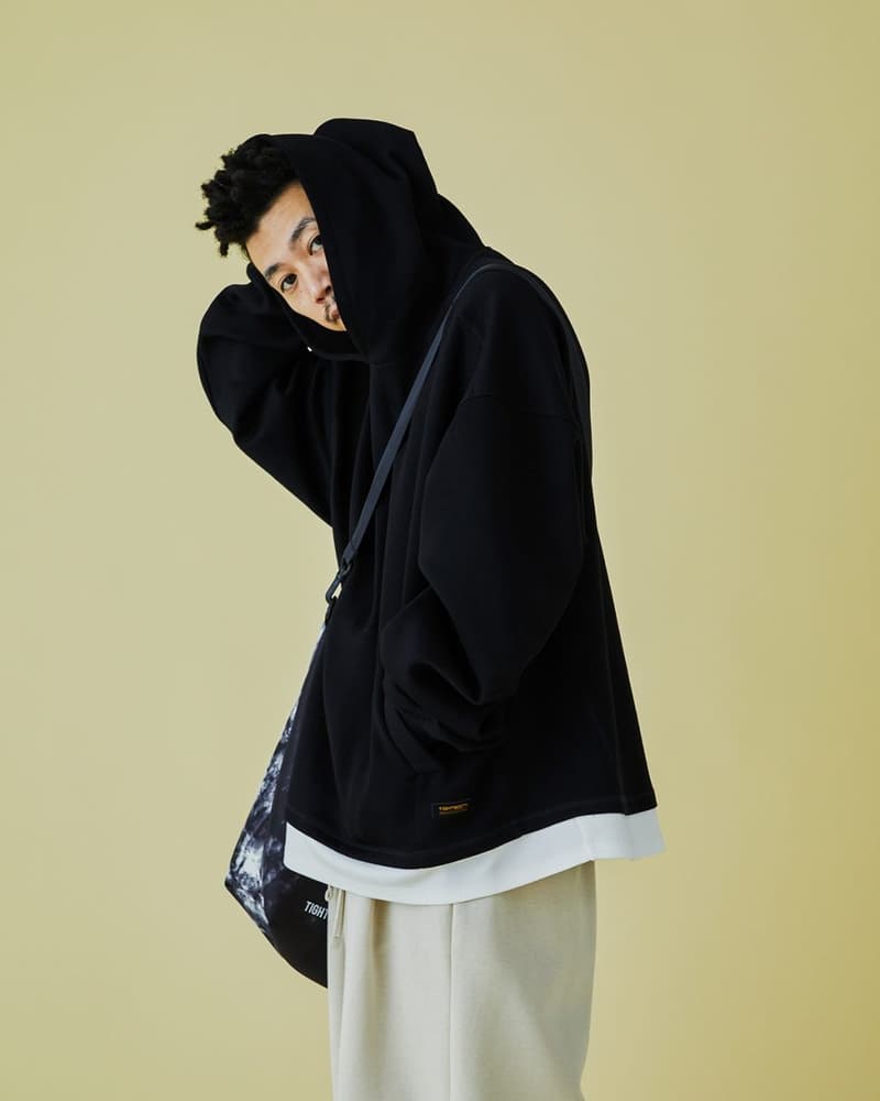 TIGHTBOOTH SS2021 Collection Lookbook spring/summer oversized garments t-shirts button-up sweatpants black purple red