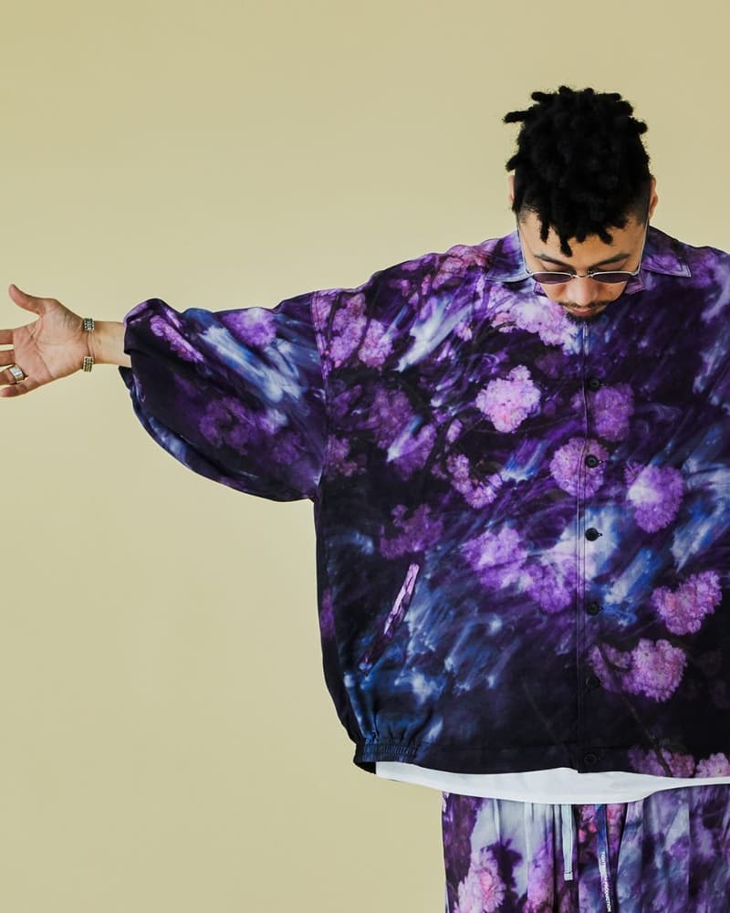TIGHTBOOTH SS2021 Collection Lookbook spring/summer oversized garments t-shirts button-up sweatpants black purple red