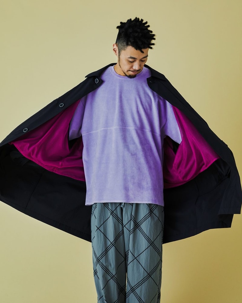 TIGHTBOOTH SS2021 Collection Lookbook spring/summer oversized garments t-shirts button-up sweatpants black purple red