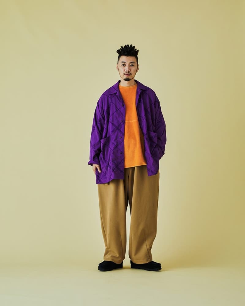 TIGHTBOOTH SS2021 Collection Lookbook spring/summer oversized garments t-shirts button-up sweatpants black purple red