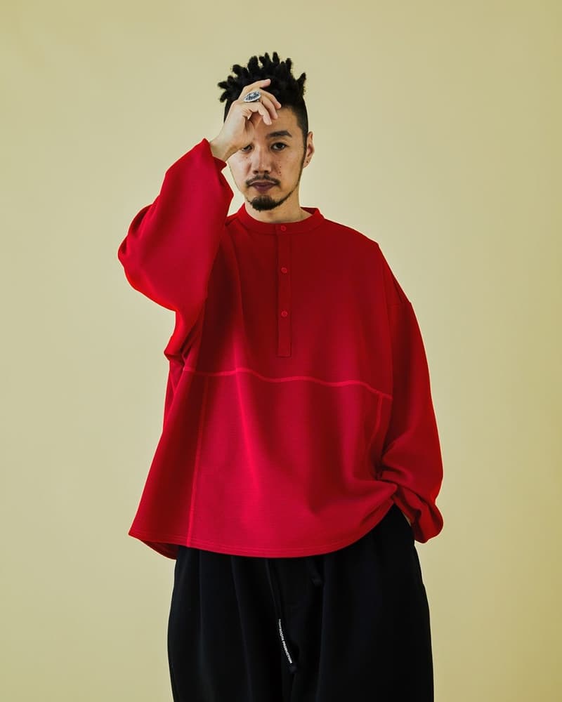 TIGHTBOOTH SS2021 Collection Lookbook spring/summer oversized garments t-shirts button-up sweatpants black purple red