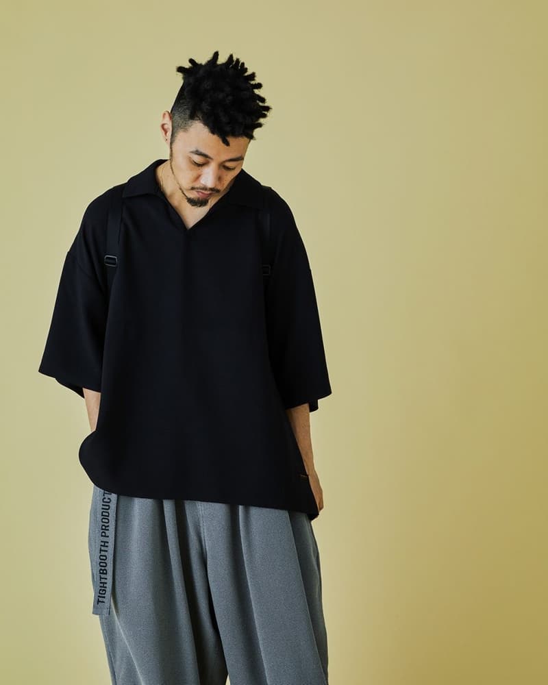 TIGHTBOOTH SS2021 Collection Lookbook spring/summer oversized garments t-shirts button-up sweatpants black purple red