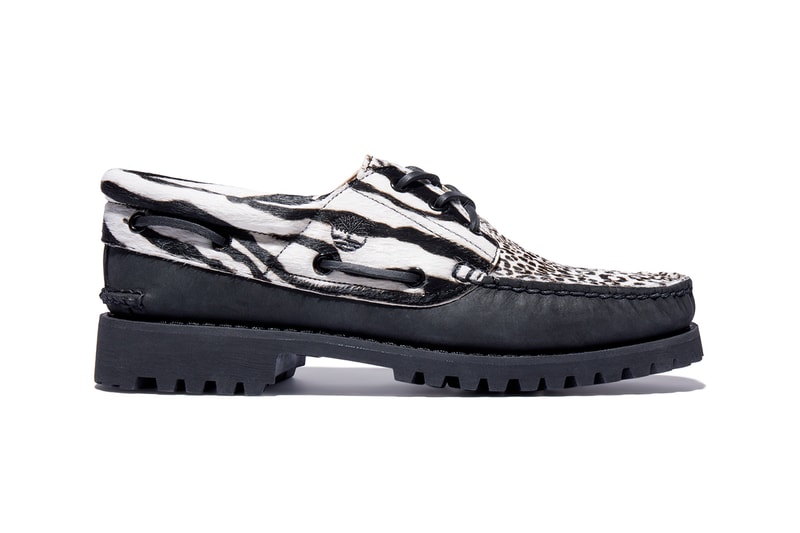 timberland jungle pack boat shoe 6 inch boot classic heritage workwear collection silhouettes zebra python safari capsule 
