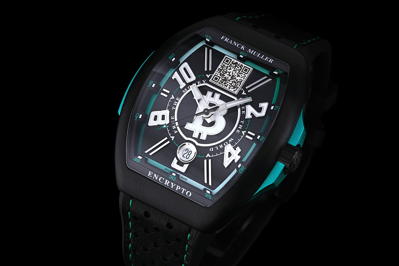 Bitcoin.com Only Takes Cryptocurrency For New Franck Muller Bitcoin Cold Storage Watch 
