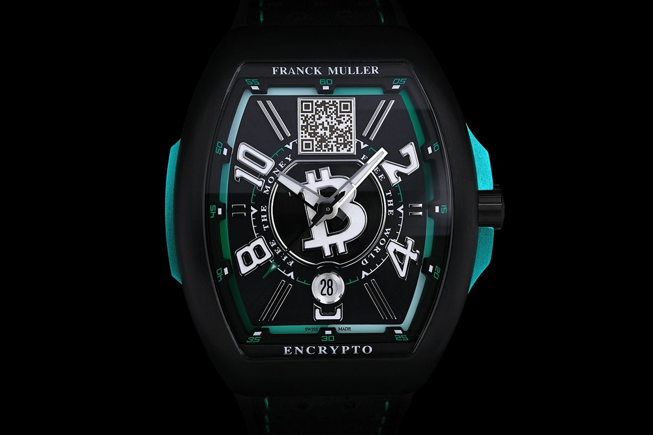 Bitcoin.com Only Takes Cryptocurrency For New Franck Muller Bitcoin Cold Storage Watch 