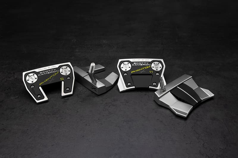 Titleist Launches New Scotty Cameron Phantom X Putters Stainless Steel Compact Wingback Mallets