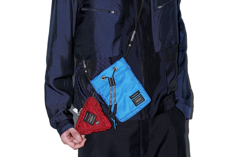 TOGA and PORTER Reconvene for Sleek, Silver-Accented Shoulder Pouches