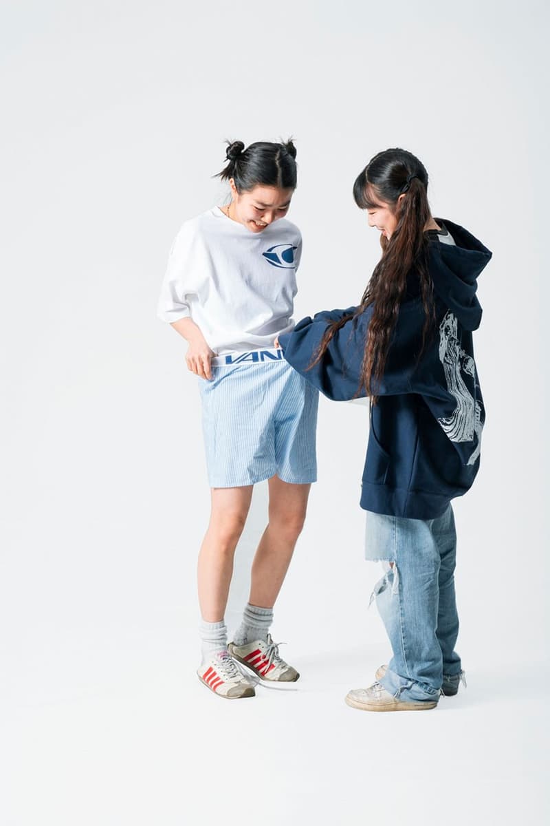 Tohji x DETTO K VANILLANI Brand Launch One-Size-Fits-All one size Apparel collection Japan fashion blue white