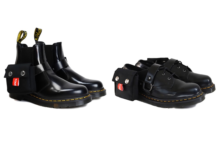 TOMBOGO Uncovers Custom Dr. Martens Wincox and Fulmar Models With Detachable Pouches