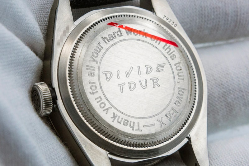 Tudor Black Bay Ed Sheeran Divide Tour Edition delray watch sale