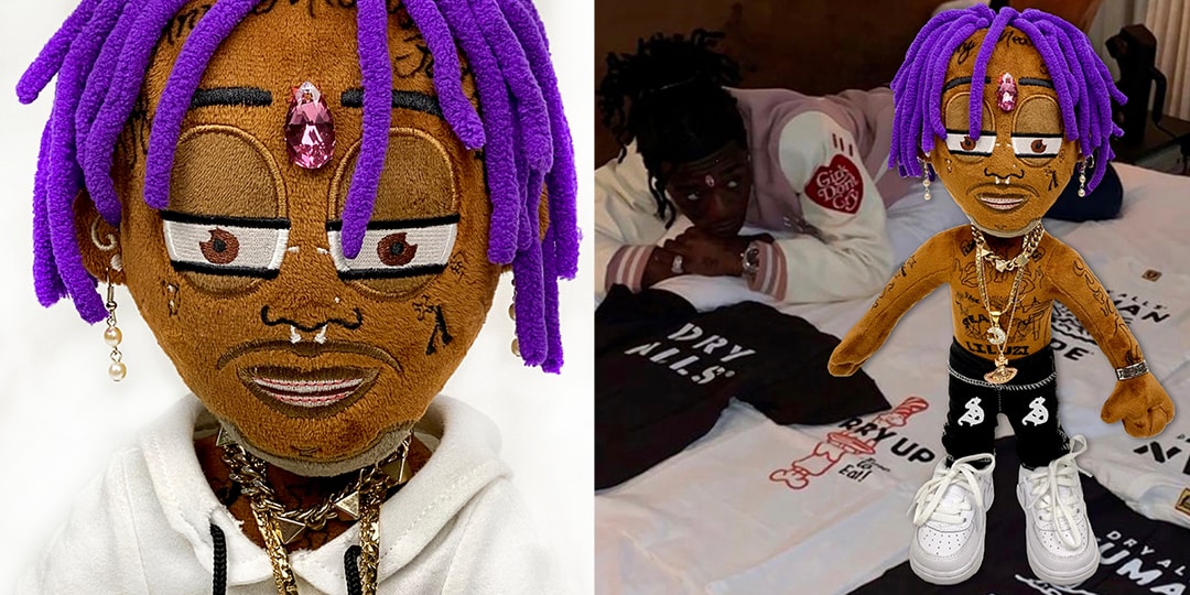 Bored Being a Toy Lil Uzi Vert Plush With Pink Diamond