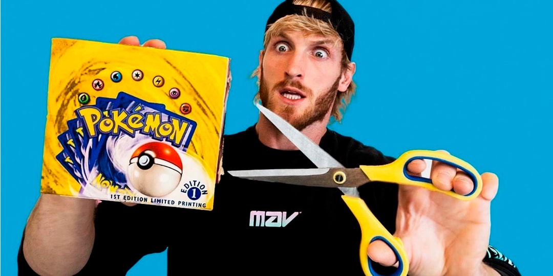 logan paul base set booster box Packs in Logan Paul's 1st Edition Pokmon break sell for combined $1.38 million