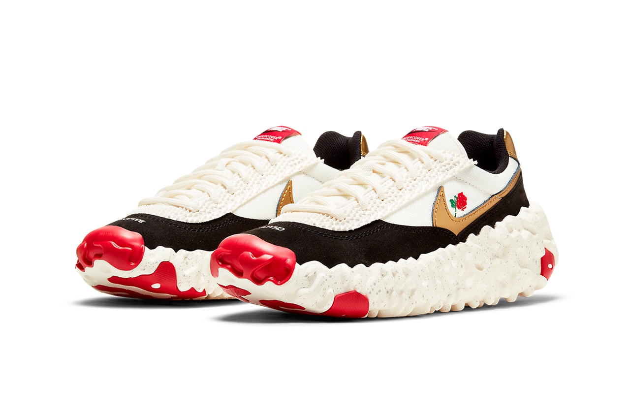 undercover nike overbreak sail metallic gold red black DD1789 100 release info store list buying guide photos price jun takashi 