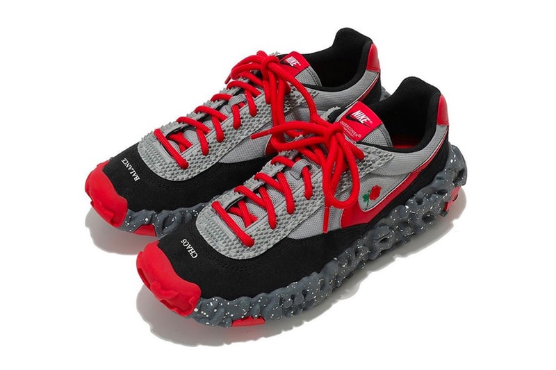 UNDERCOVER Nike OverBreak SP Official Look Release Info DD1789-001 DD1789-200 Jun Takahashi Price Buy Beige White Black Grey Red Date Buy Price Colorways