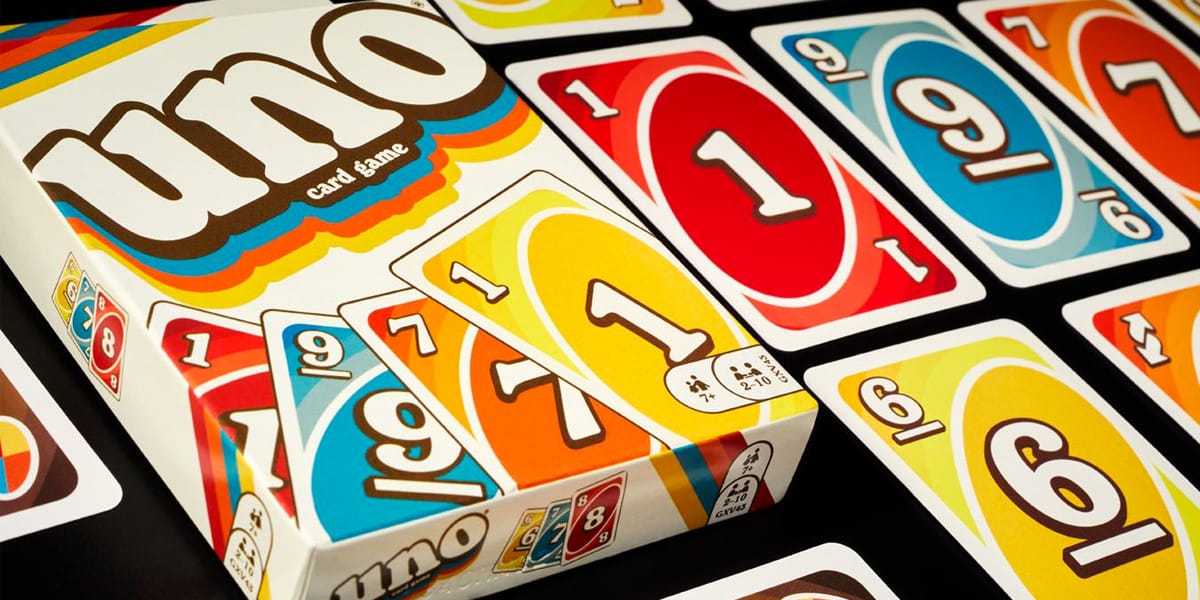 Mattel UNO Card Game 50th Anniversary #5 of 5 in Series 2010s Retro Version for sale online 