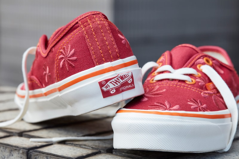 vault by vans og pack collection era chukka floral print embroidery red orange purple brown marshmallow blue official release date info photos price store list buying guide