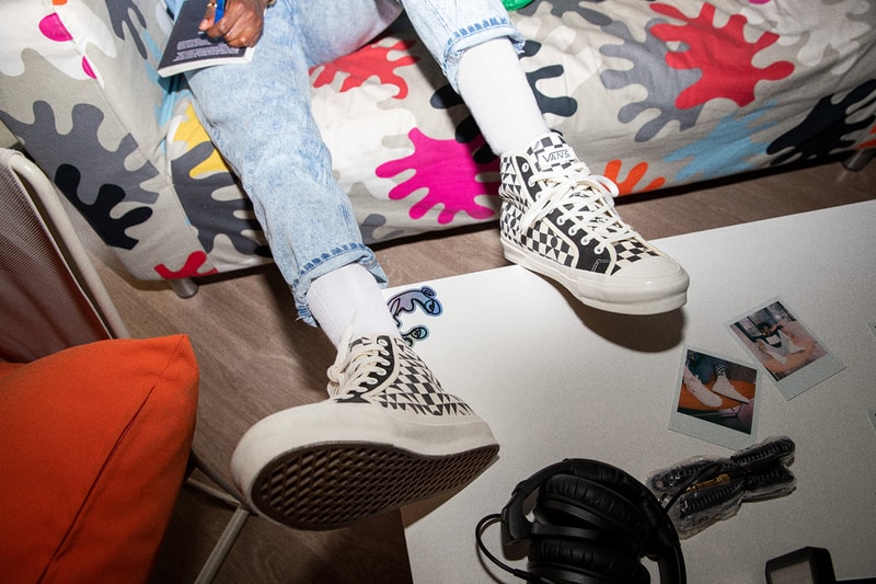 taka hayashi vault by vans style 24 47 og LX white black baja blue raven checkerboard formula one racing release information details