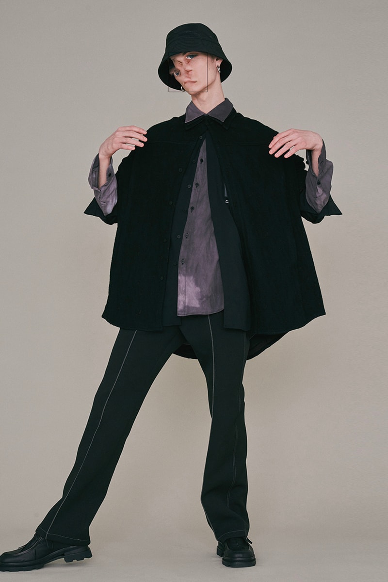 vein fall winter 2021 lookbook menswear streetwear fw21 jackets shirts sweaters shirts tees pants hoodies trousers vests info japan collection 