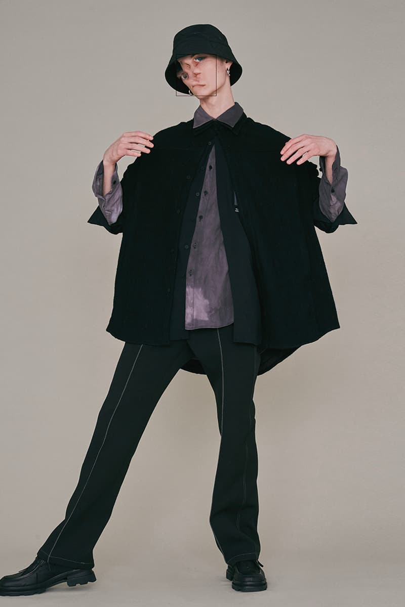 vein fall winter 2021 lookbook menswear streetwear fw21 jackets shirts sweaters shirts tees pants hoodies trousers vests info japan collection
