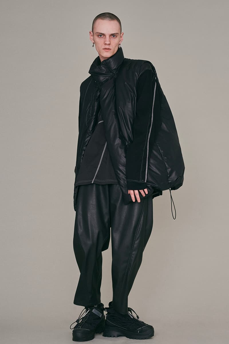 vein fall winter 2021 lookbook menswear streetwear fw21 jackets shirts sweaters shirts tees pants hoodies trousers vests info japan collection