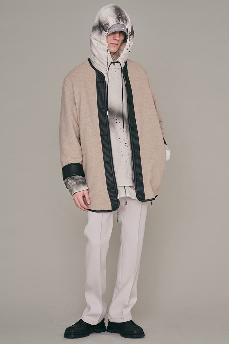 vein fall winter 2021 lookbook menswear streetwear fw21 jackets shirts sweaters shirts tees pants hoodies trousers vests info japan collection