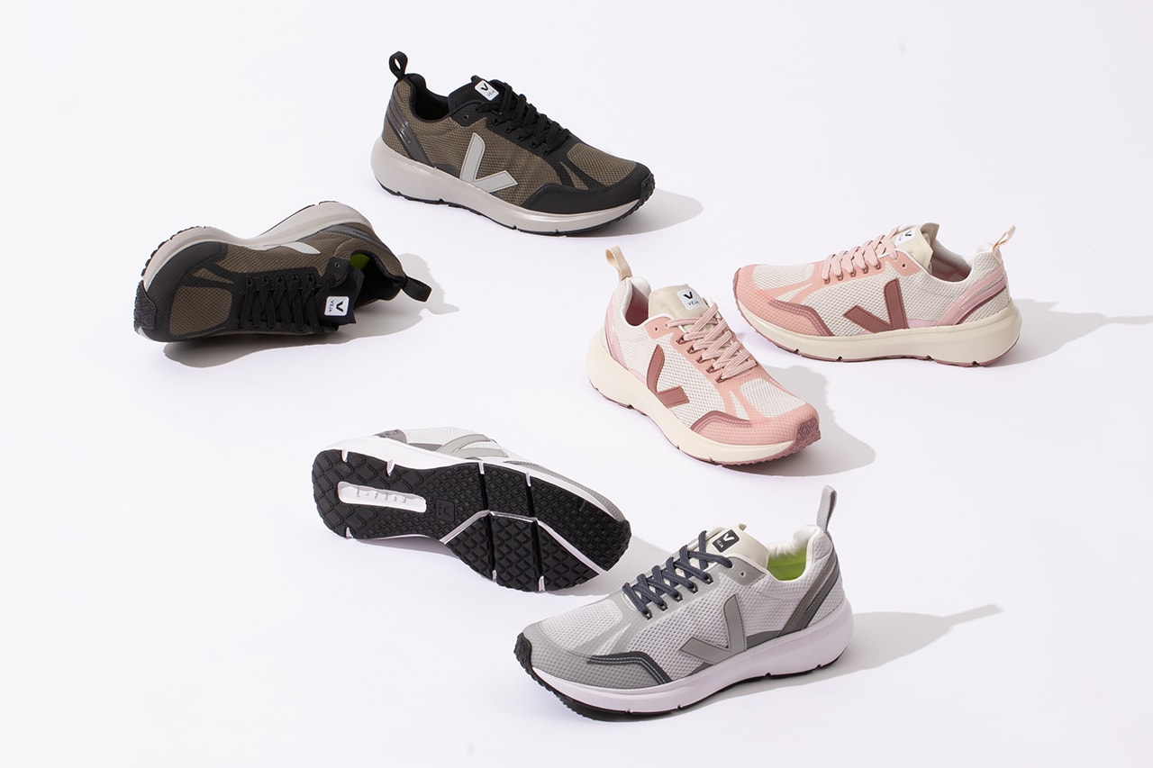 veja running sneaker condor 2 sustainable recycled details buy cop purchase bio based plastic bottles