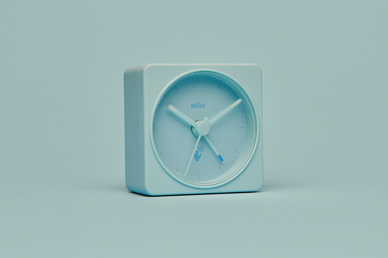 Virgil Abloh Signals Ongoing Venture With Braun With Pair of Off-White Alarm Clocks