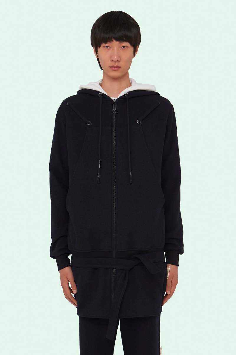 Virgil Abloh Off-White™ Collaboration Andrew Walker Off-White's Foundations program watercolor airplane motif Louis Vuitton Creative Director LVMH Milan Capsule collection Collaboration Team Up Fashion Partnership