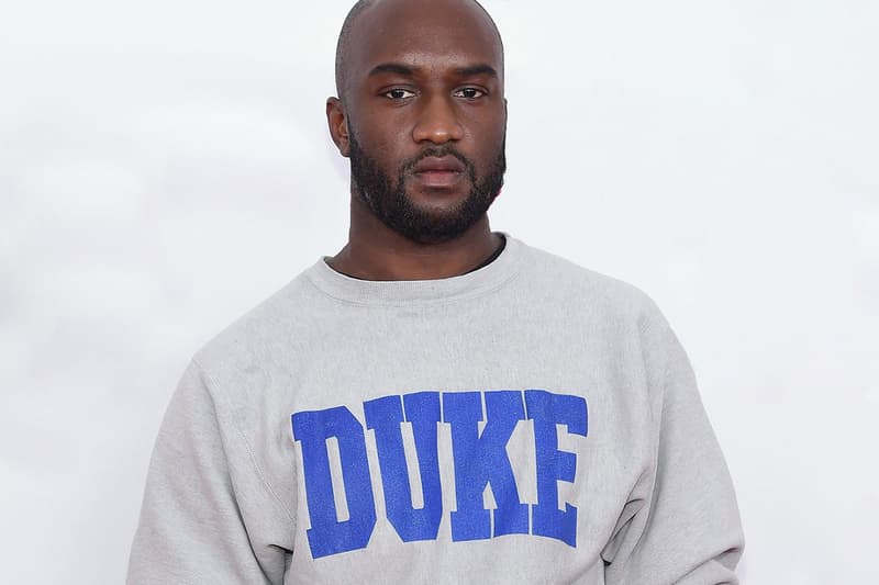 virgil abloh royal college of art visiting professor details jony ive lecture talk workshops presentations masterclass off white louis vuitton