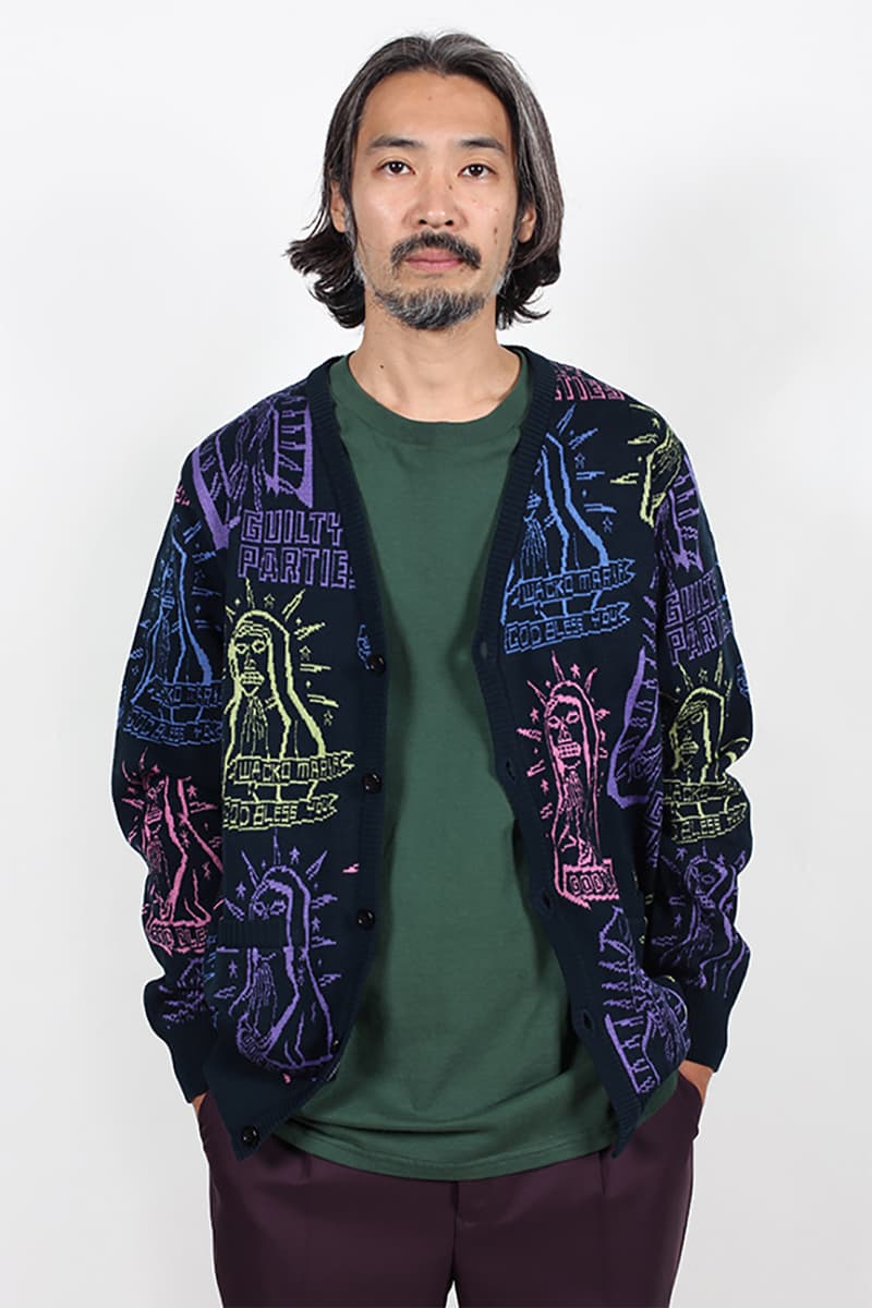 wacko maria ss21 apparel collection release info store list buying guide price photos shirts button up jacket blazer snakeskin polka dot patterns coat jacket hoodie tecate the silence of the lambs nanga dickies basquiat tim lehi cheech and chong larry clark tulsa