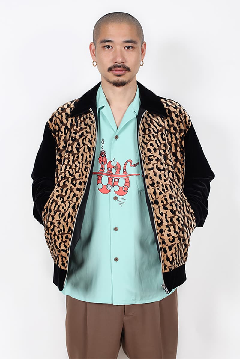 wacko maria ss21 apparel collection release info store list buying guide price photos shirts button up jacket blazer snakeskin polka dot patterns coat jacket hoodie tecate the silence of the lambs nanga dickies basquiat tim lehi cheech and chong larry clark tulsa