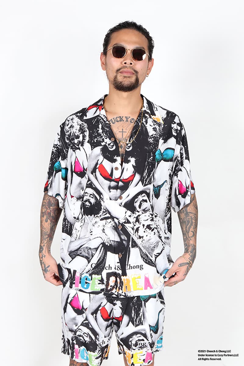 wacko maria ss21 apparel collection release info store list buying guide price photos shirts button up jacket blazer snakeskin polka dot patterns coat jacket hoodie tecate the silence of the lambs nanga dickies basquiat tim lehi cheech and chong larry clark tulsa