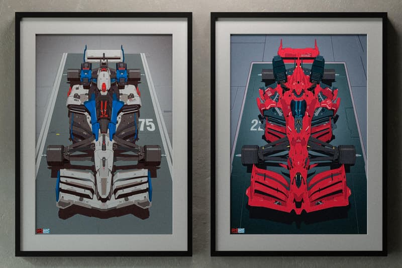walter kim gundam f1 limited edition prints the curb shop