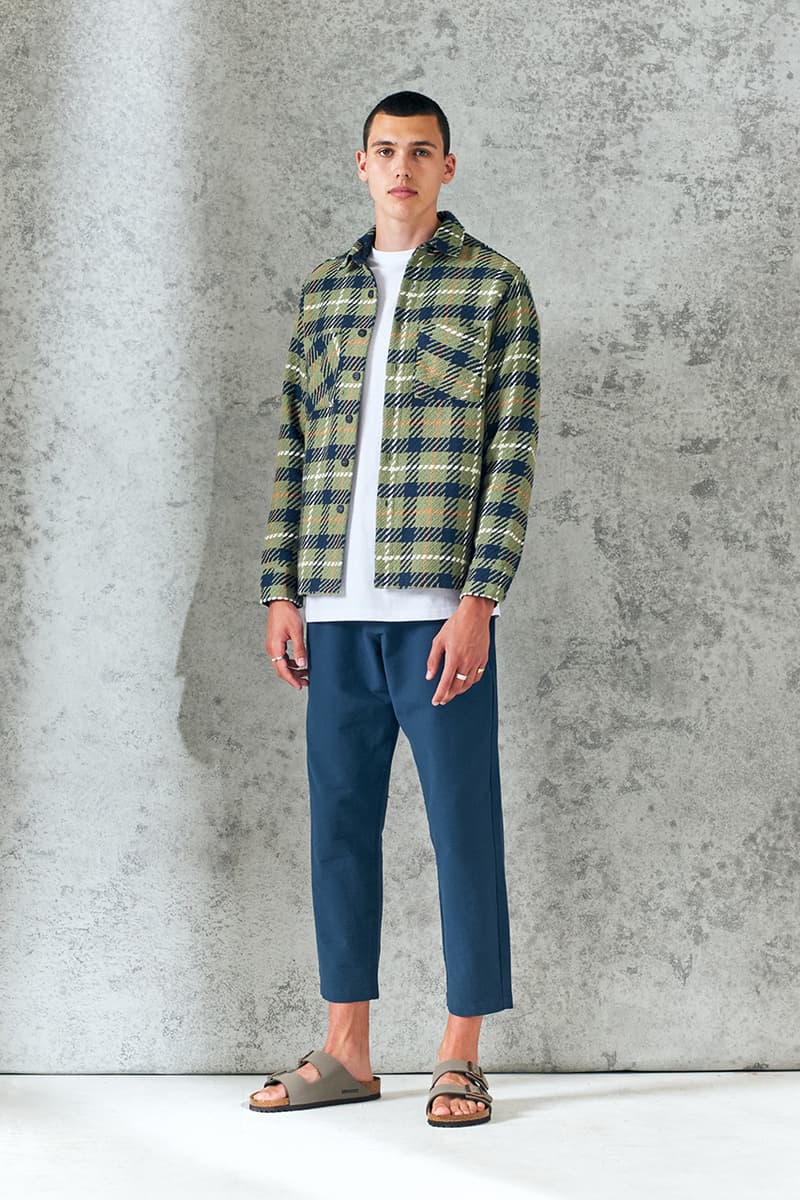 wax london spring summer 2021 sweden minimal london british summer italian relaxed Riviera swim shorts shirts button recycyled sustainable french mill france green energy